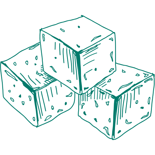 tofu, yogues, seitan